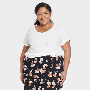 Ava + Viv V-Neck Tee